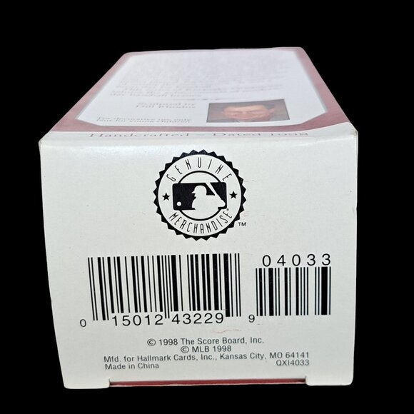 Hallmark 1998 Cal Ripken Jr. Collector Series Baltimore Orioles ornament - Picture 3 of 10